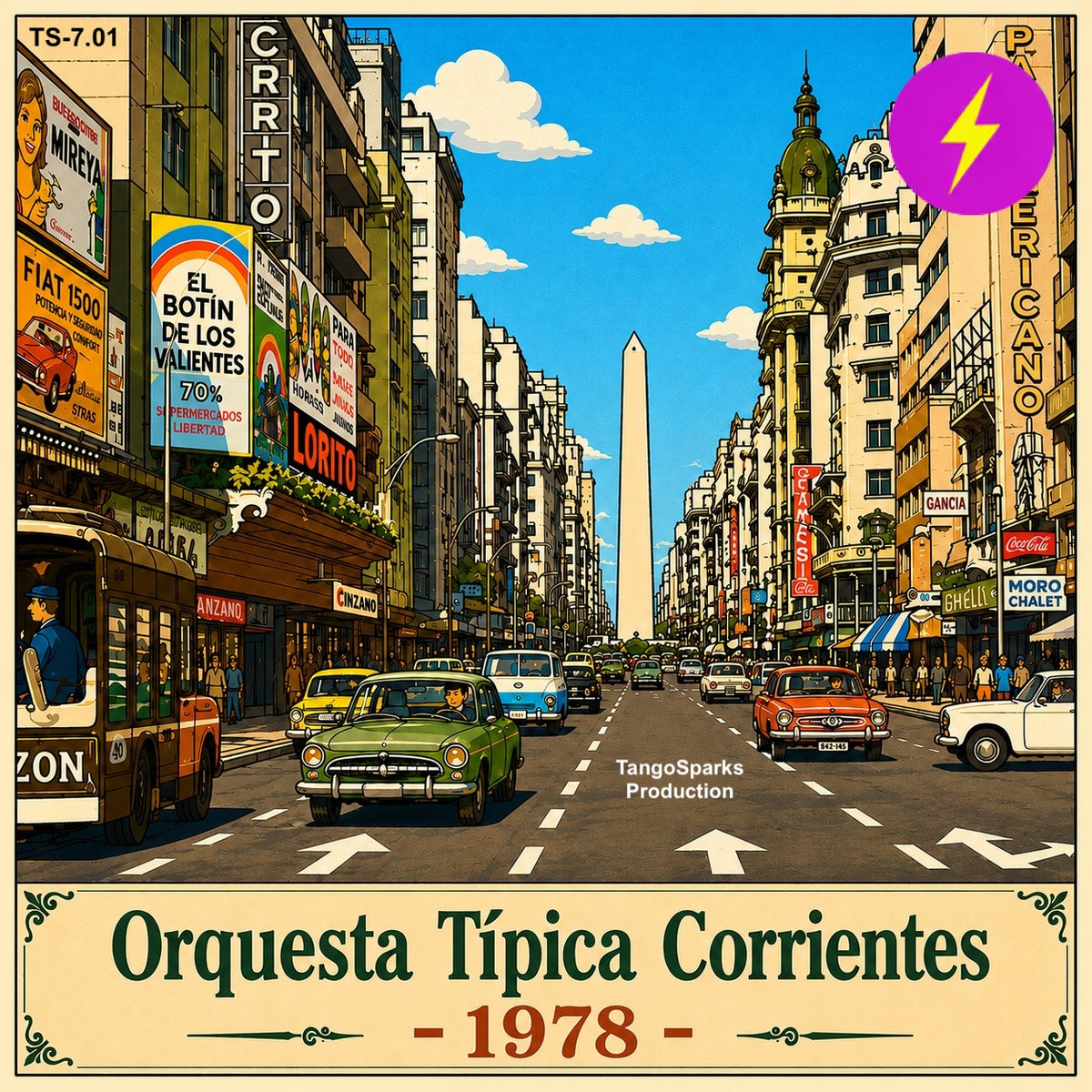 TS 7.01 Orquesta Típica Corrientes 1978