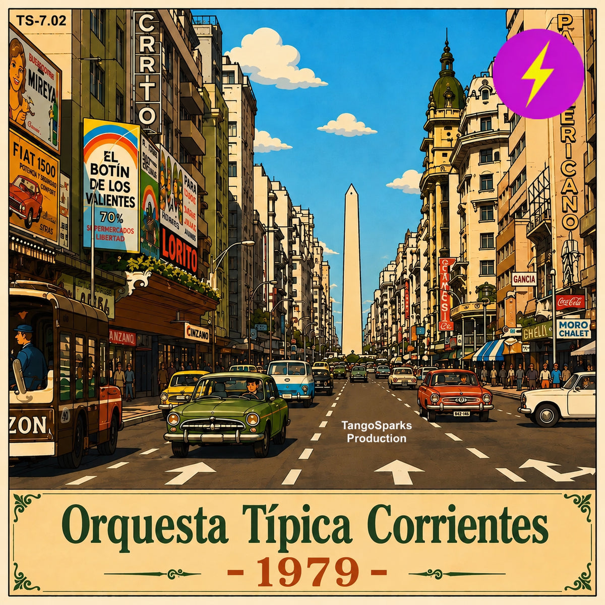 TS 7.02 Orquesta Típica Corrientes 1979